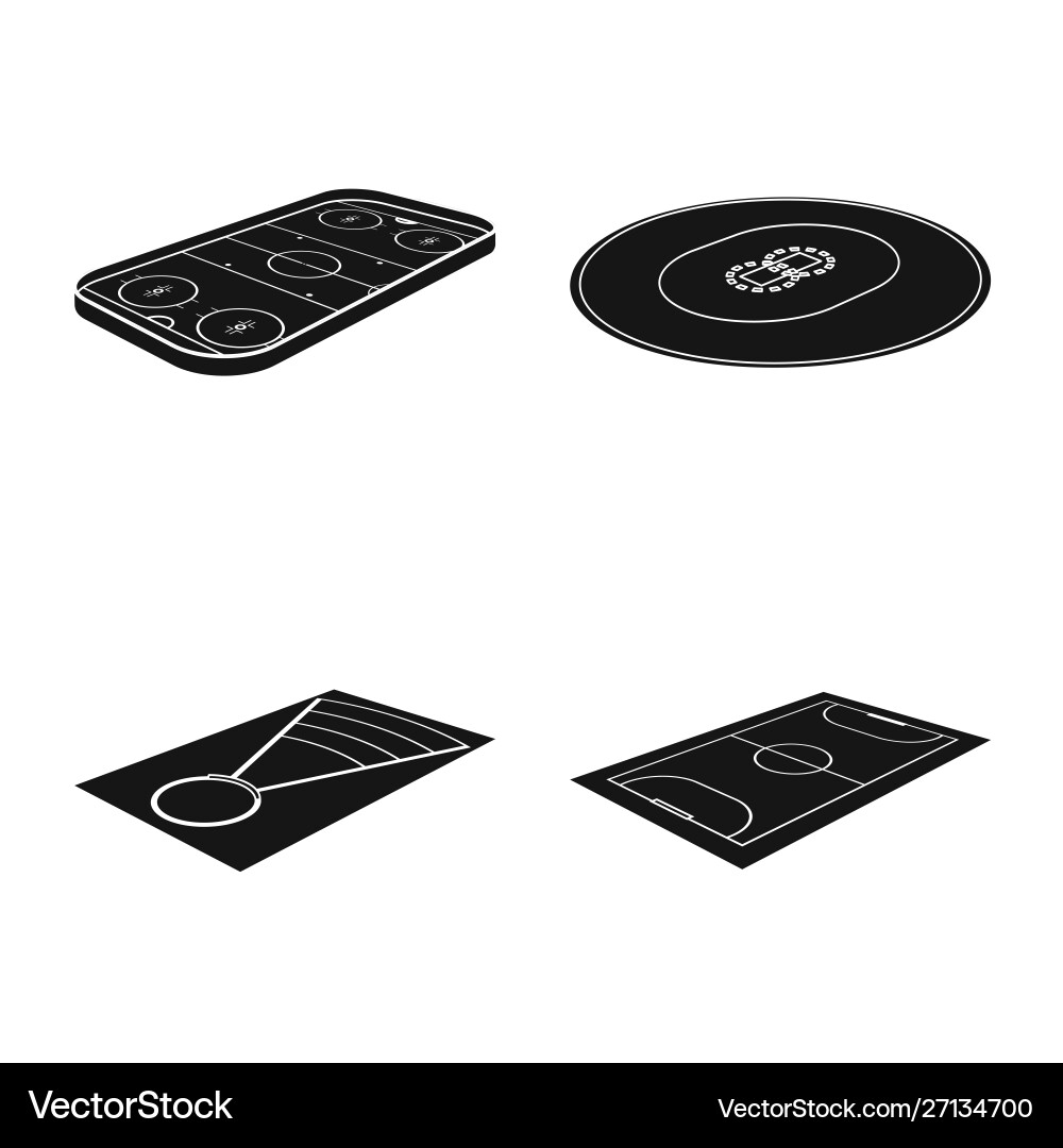 Isolated object tournament and scene icon set Isolated object tournament and scene icon set Vector Image