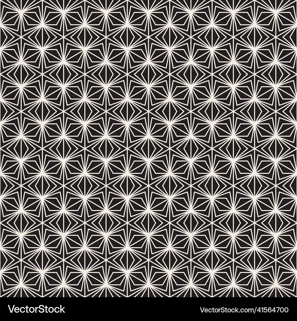 Seamless pattern repeating geometric elements Vector Image