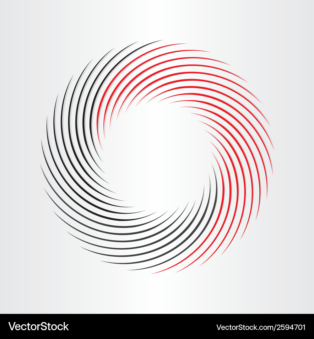 Abstract Circular Frame Icon vector image