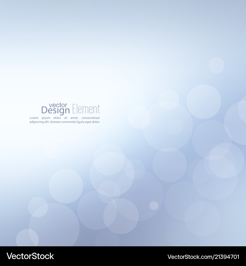 Bokeh Abstract Background vector image