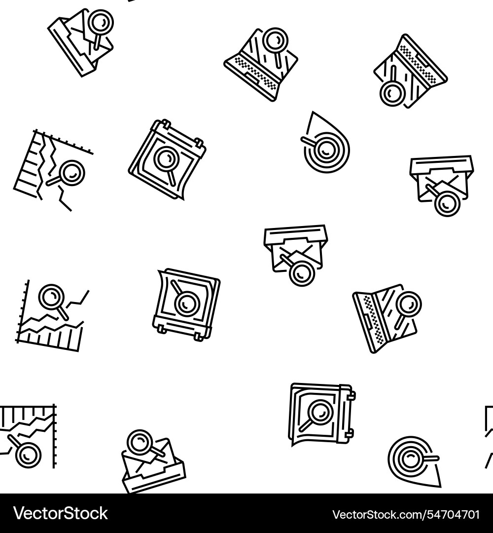 Search web website internet seamless pattern Vector Image