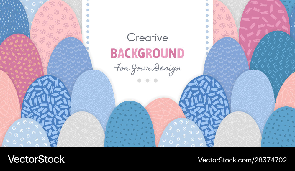 Abstract background with frame in centre vector image