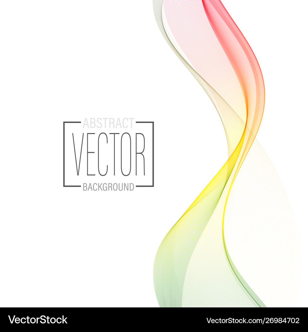 Abstract colorful background with wave Abstract colorful background with wave vector image