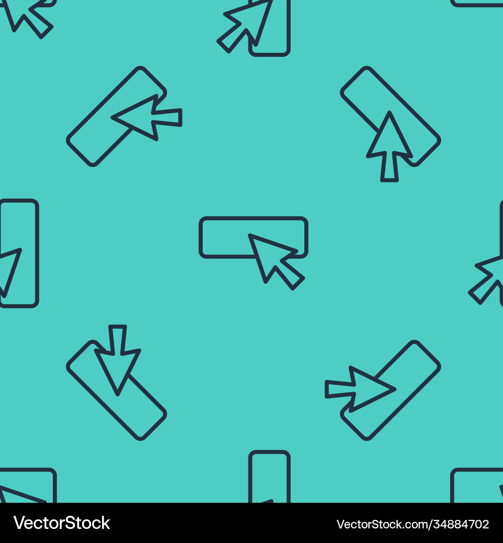 Black line ui or ux design icon isolated seamless Black line ui or ux design icon isolated seamless vector image