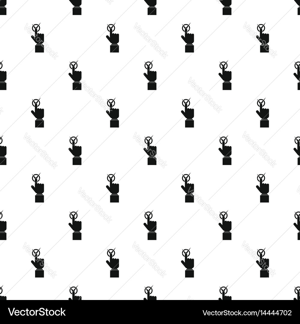 Business graph at computer screen pattern vector image