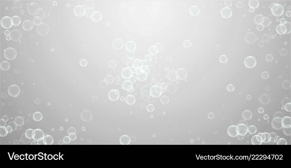 Random soap bubbles abstract background blowing b Random soap bubbles abstract background blowing b vector image
