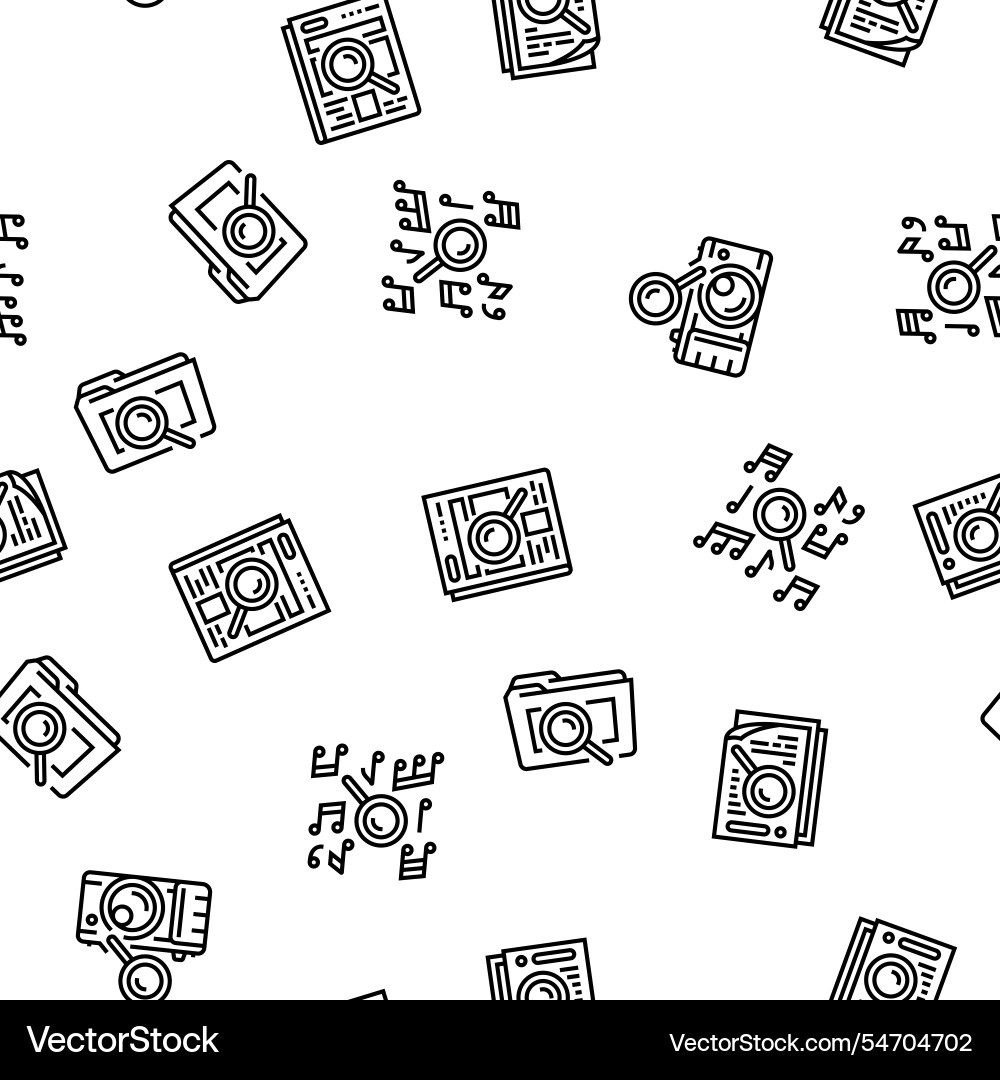 Search web website internet seamless pattern Search web website internet seamless pattern vector image