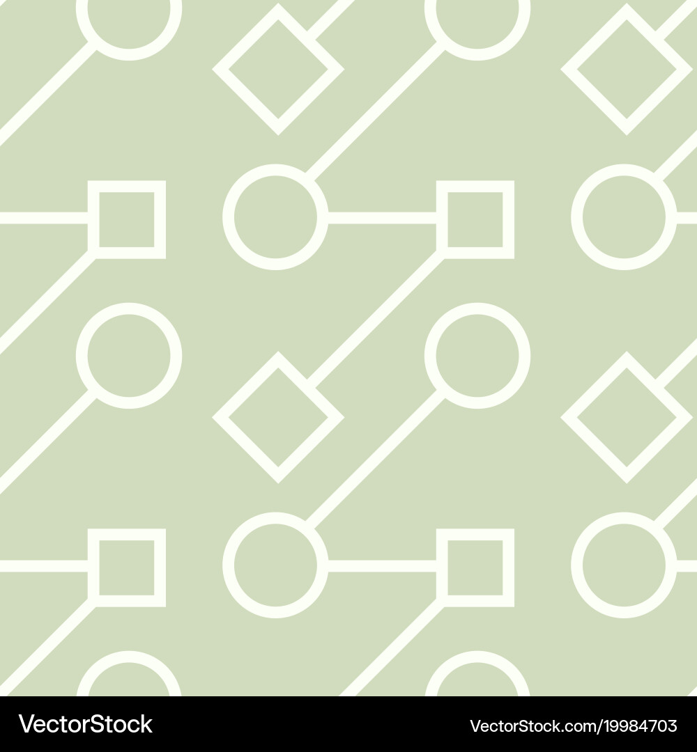 Abstract system mechanism seamless pattern vector image