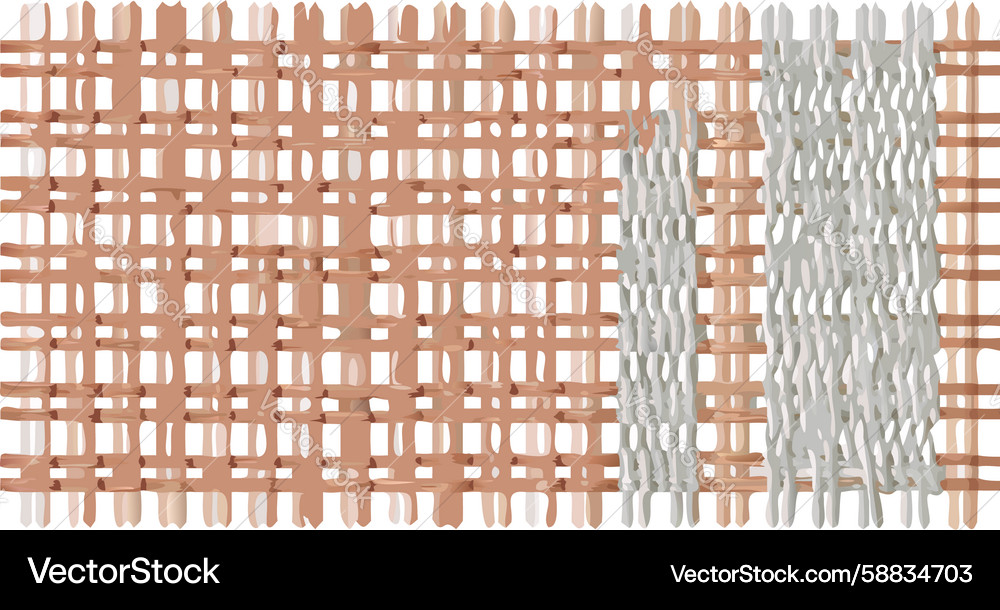 Abstract weave pattern interlacing lines Vector Image