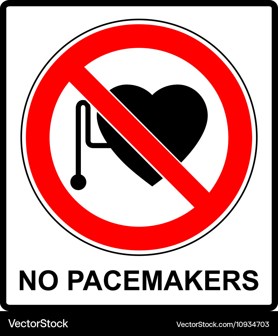 Cardiac Pacemaker Access Restriction – Royalty-Free Vector