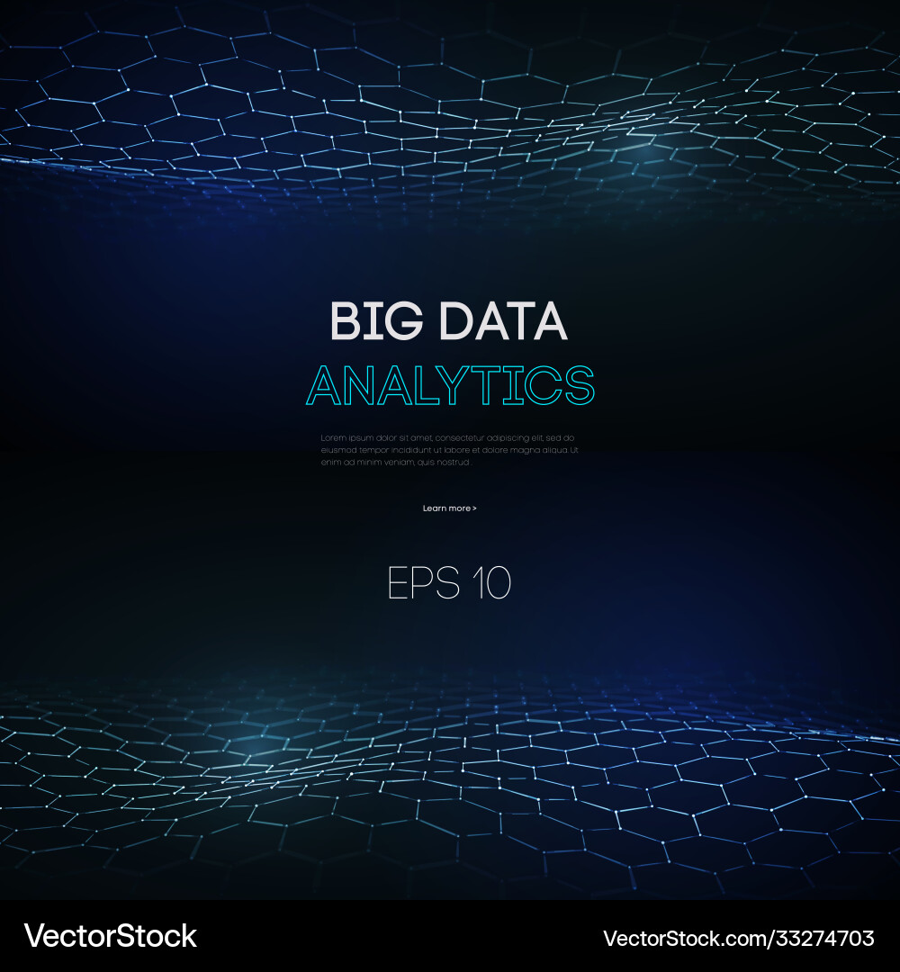 Data Network Technology Background vector image