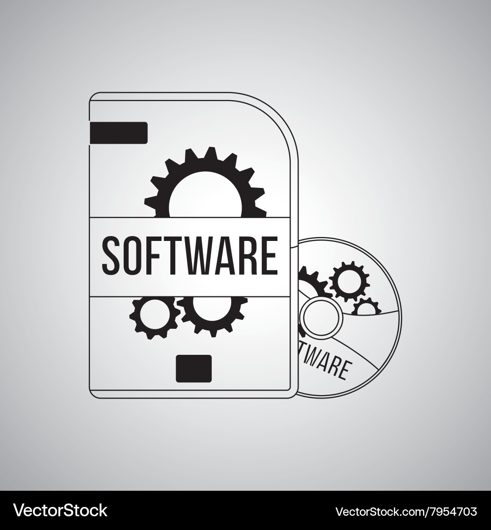 Development and software design vector image