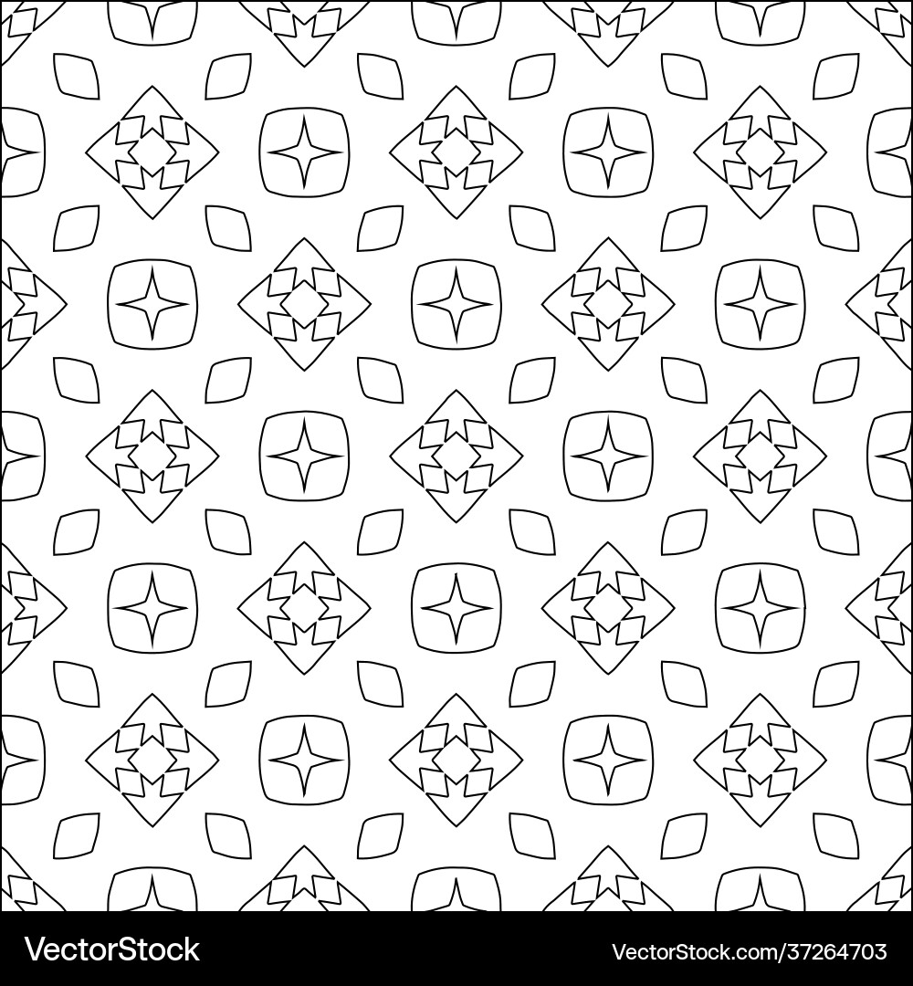 Geometric pattern with triangular elements Vector Image