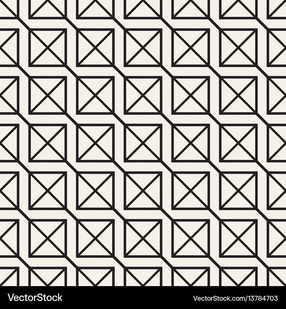 Geometric Square Pattern Vector Image