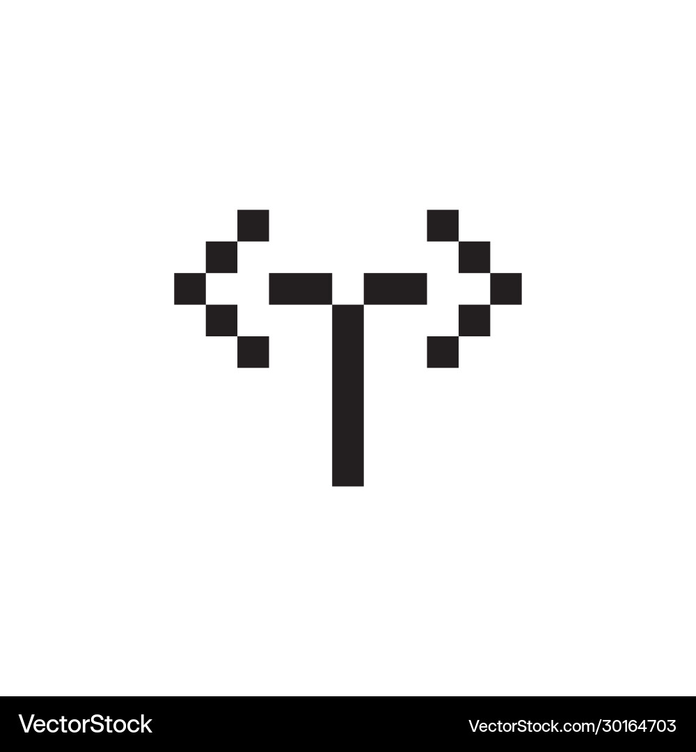 Road and arrow icon perfect for application web Road and arrow icon perfect for application web vector image