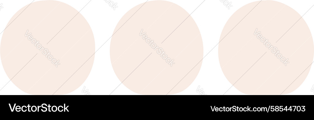 Rounded Gradient Ovals Vector Image