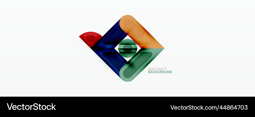 Square and circle minimal abstract background Square and circle minimal abstract background Vector Image