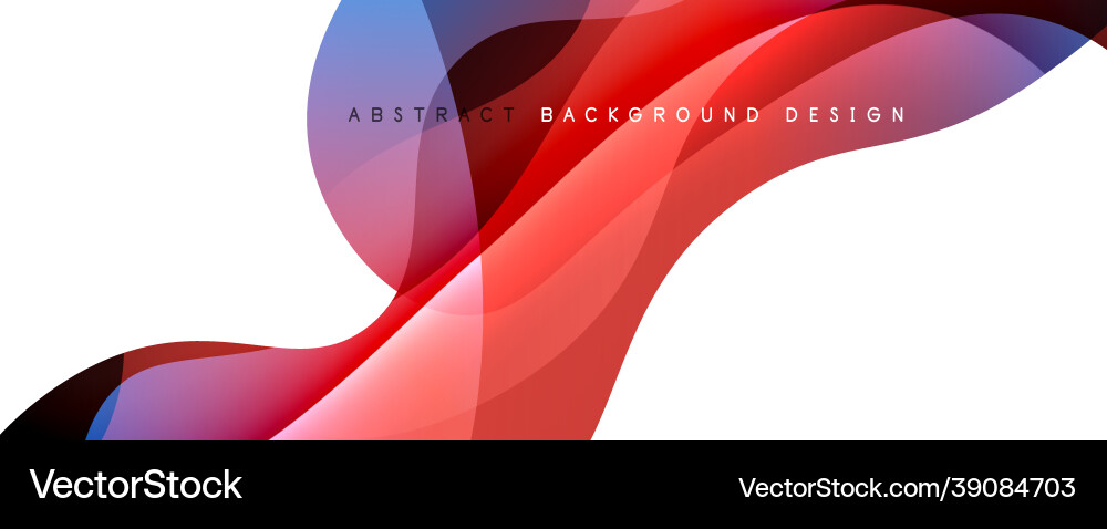 Trendy simple fluid color gradient abstract Vector Image
