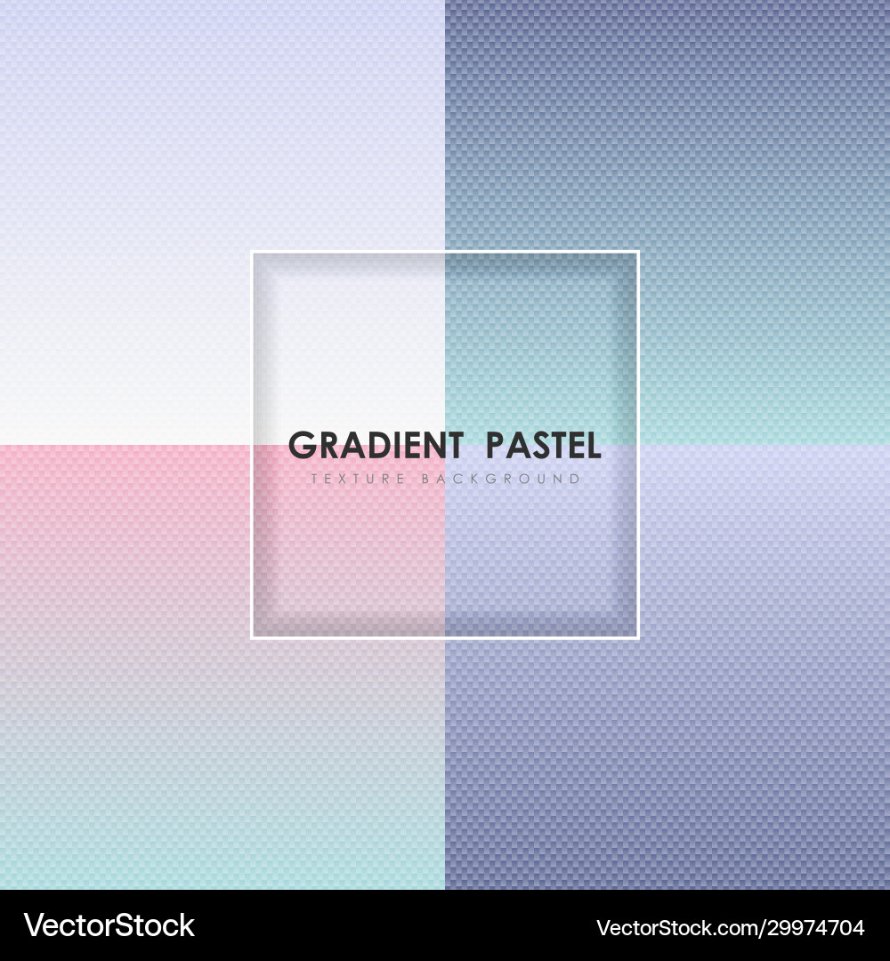 Abstract pastel gradient color minimal set Abstract pastel gradient color minimal set vector image