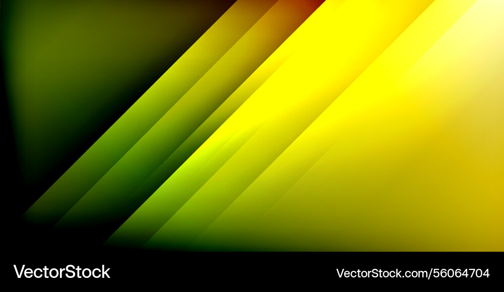 Dynamic shadow lines geometric shapes Vector Image