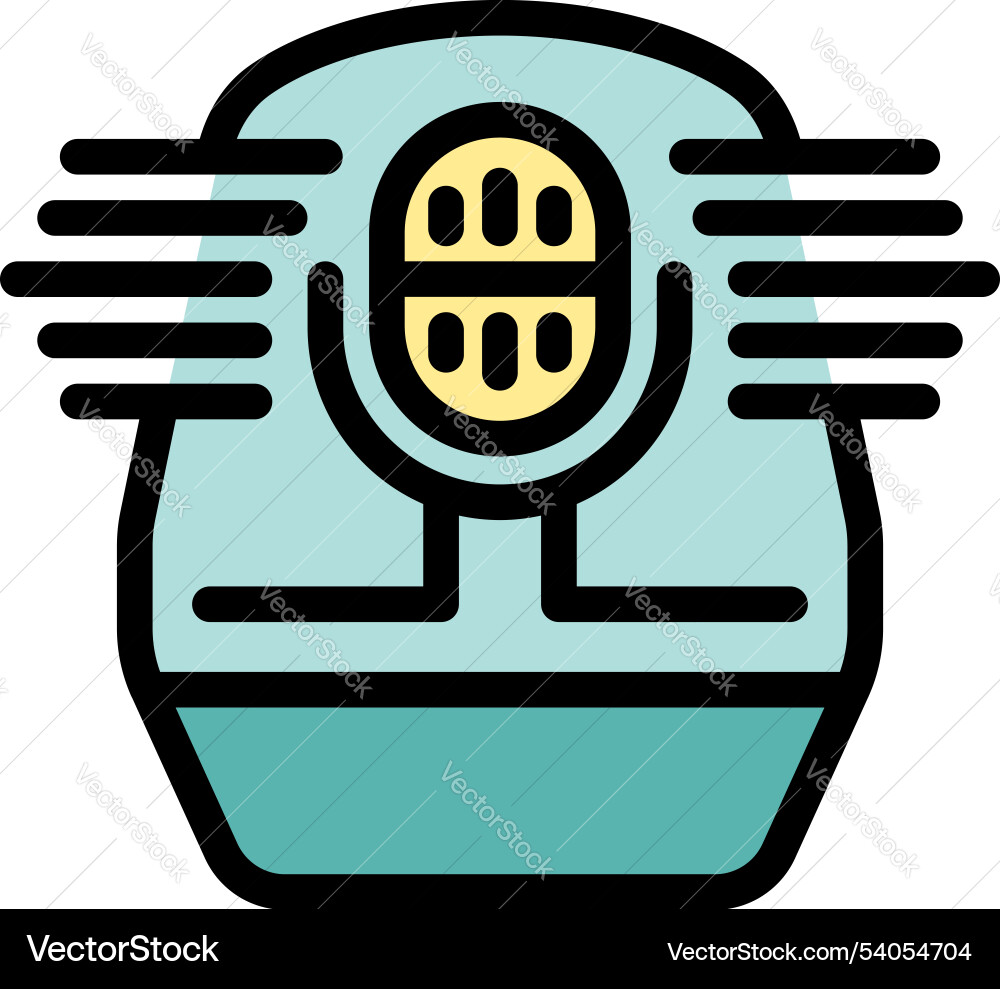 Voice assistant recording audio with speed effect Voice assistant recording audio with speed effect vector image