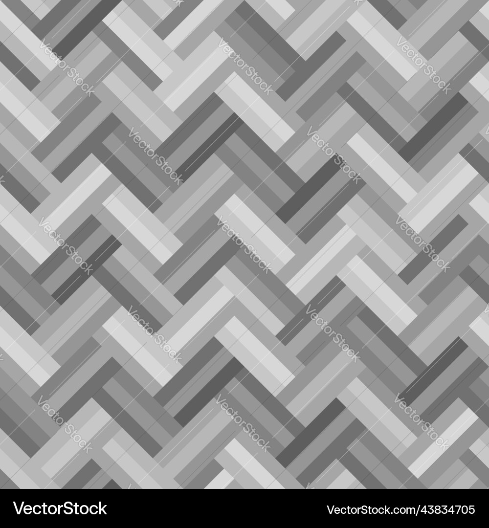 Gray zigzag rectangle pattern seamless background Gray zigzag rectangle pattern seamless background vector image