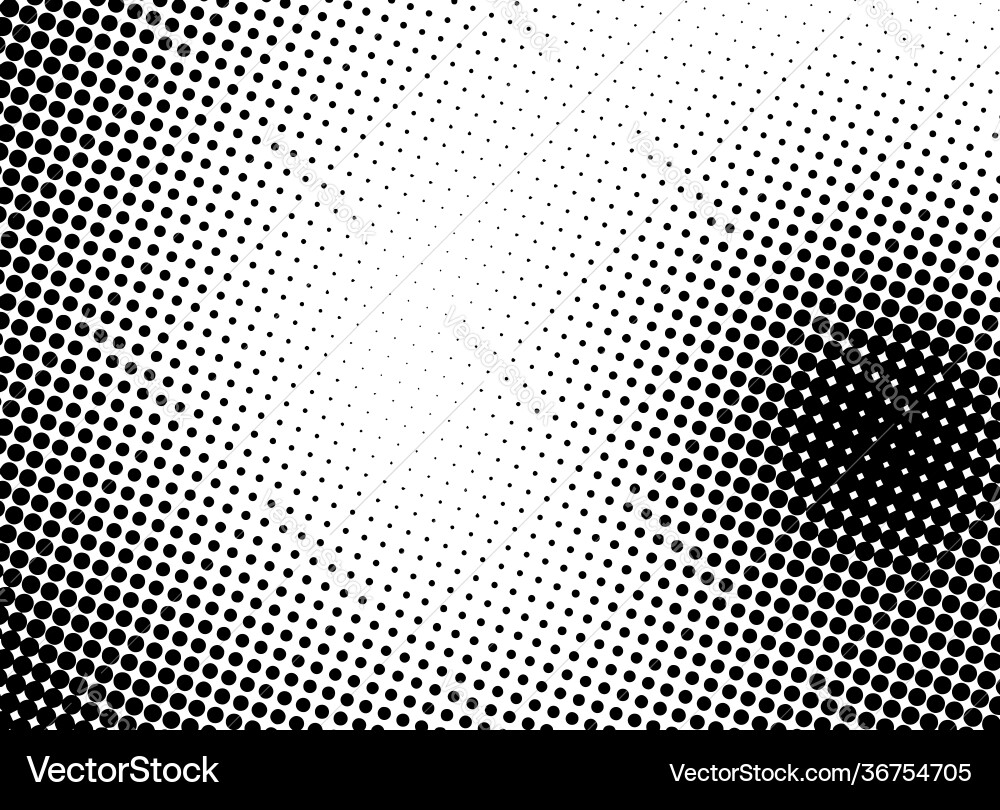 Halftone Dot Pattern Background vector image