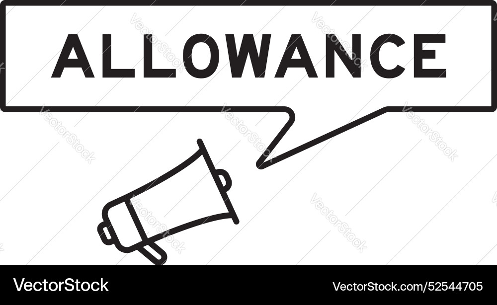 Megaphone icon with speech bubble in word Vector Image