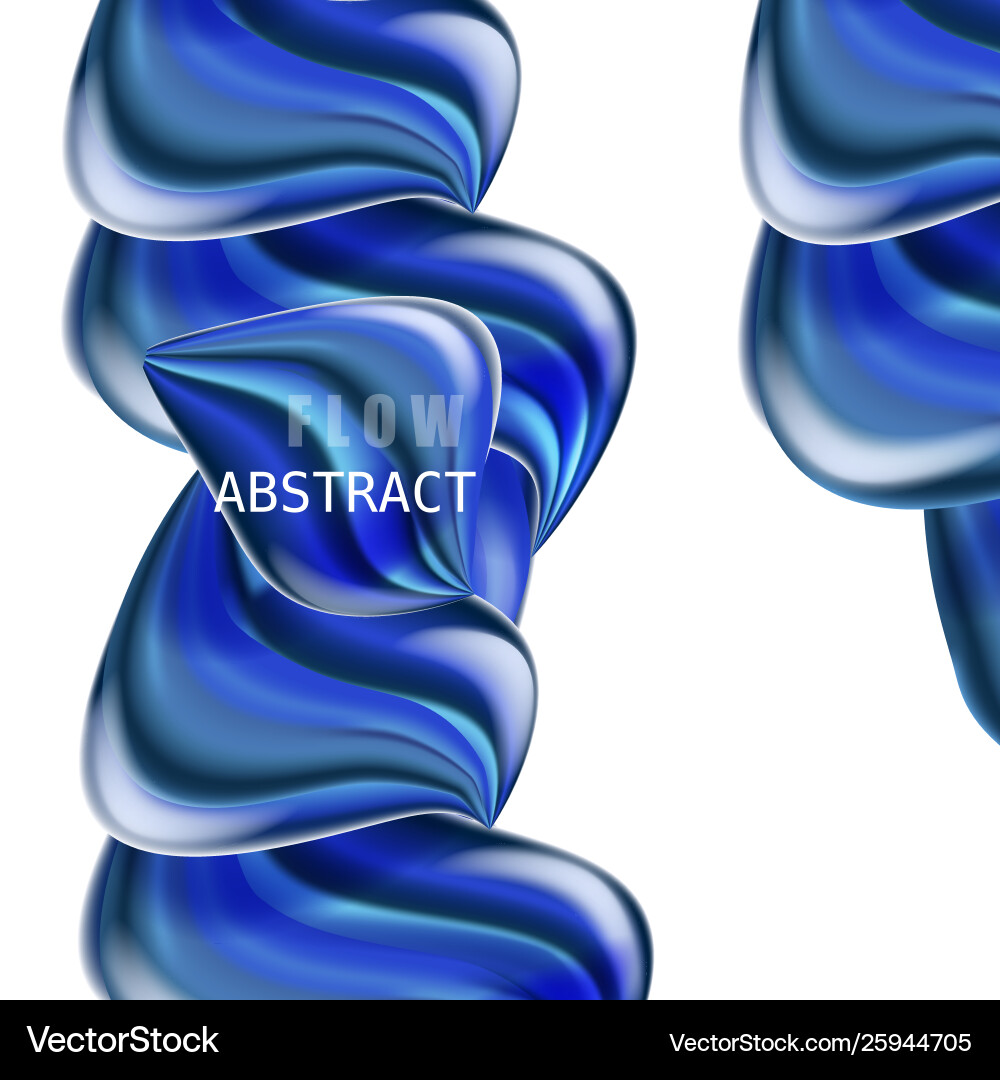 Modern fluid gradient colorful flow composition Modern fluid gradient colorful flow composition vector image