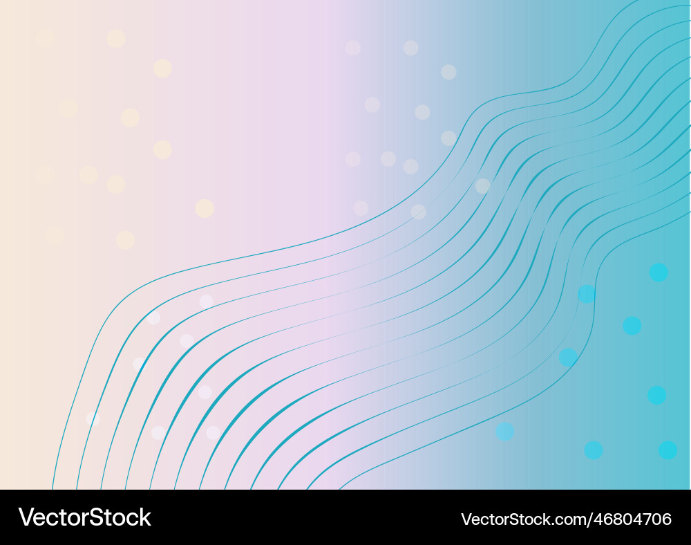 Abstract blue background with lines vector image