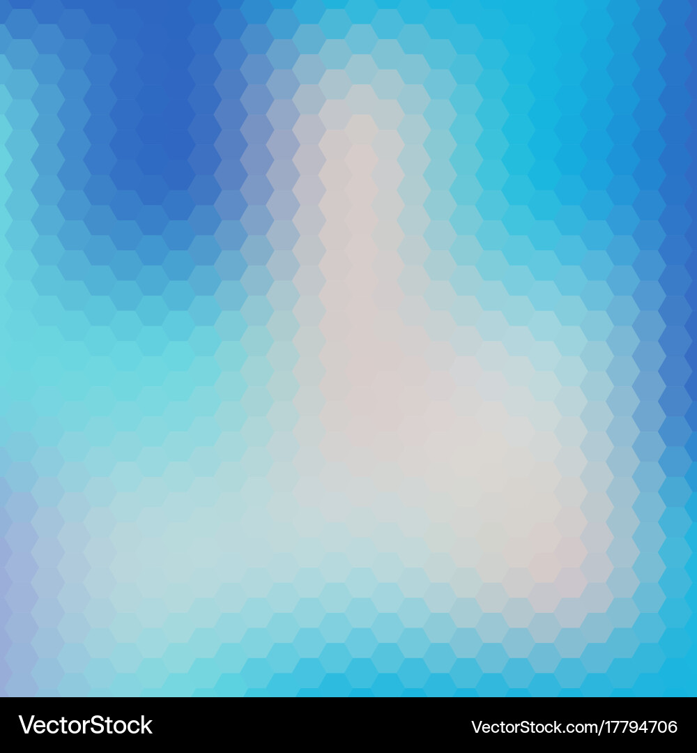 Abstract colorful hexagons background Vector Image