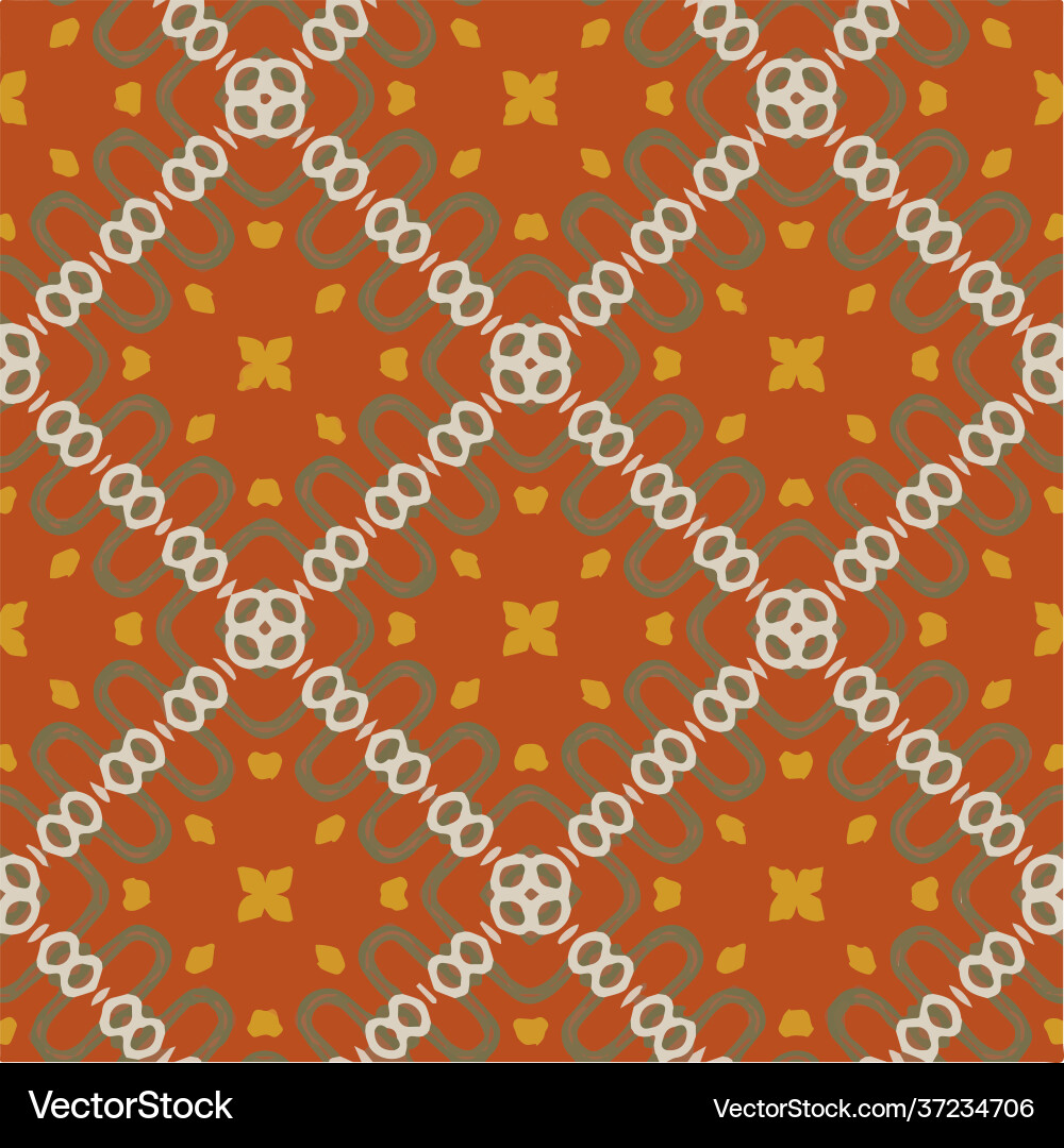 Geometric pattern with triangular elements Vector Image