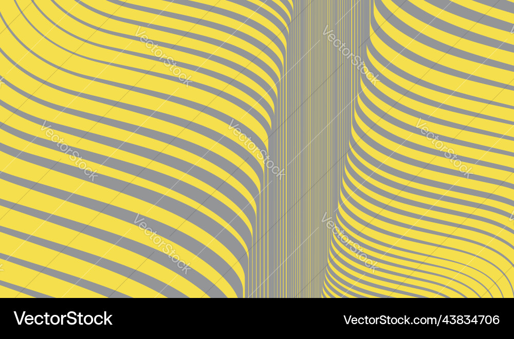 Illusion art patterns wave curve shape Illusion art patterns wave curve shape vector image
