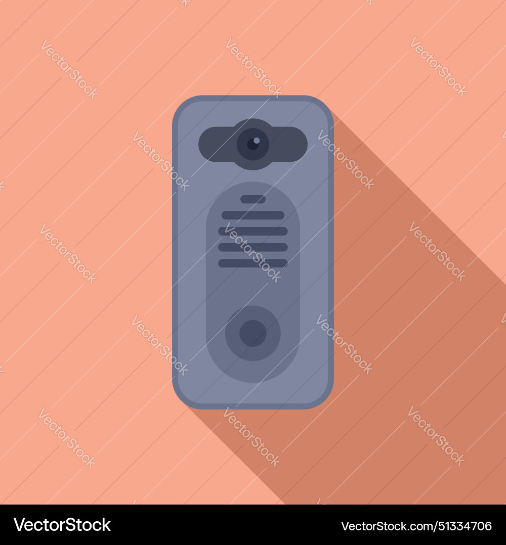 Modern intercom system Modern intercom system vector image