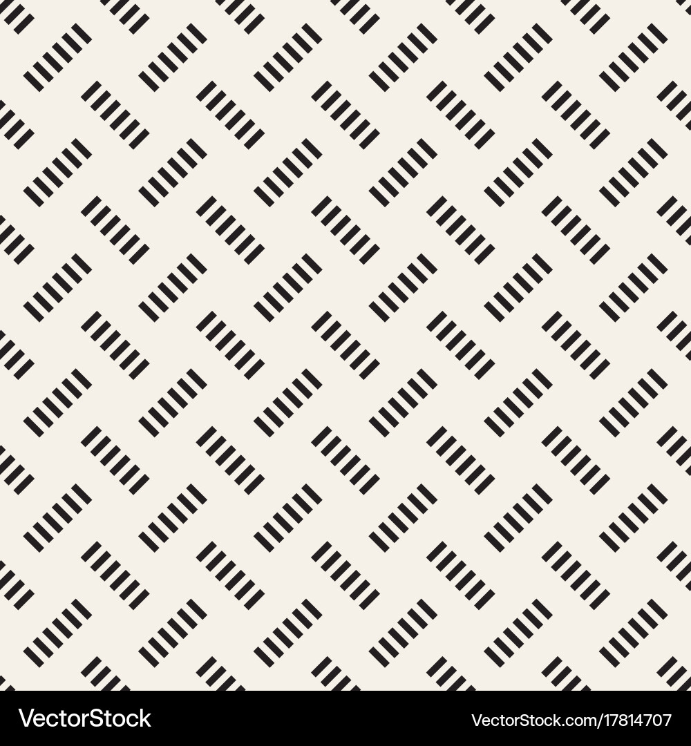 Crosshatch Geometric Pattern Vector Image