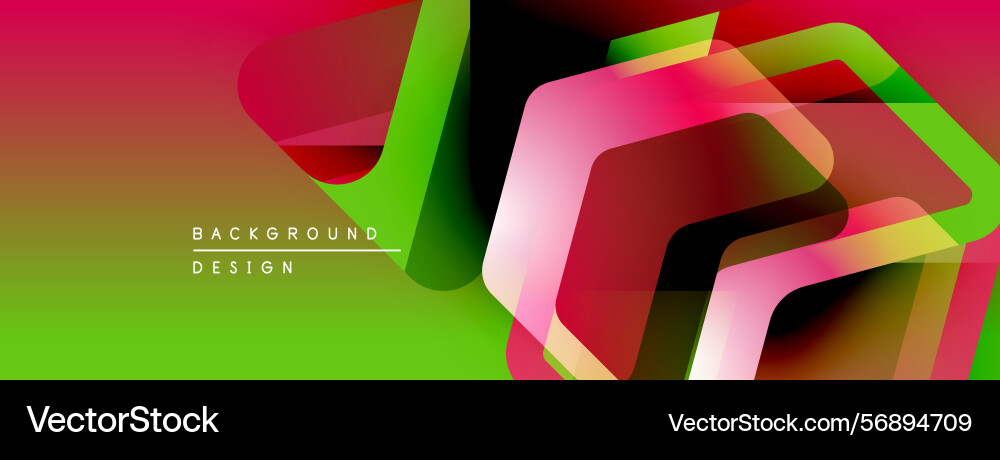 Abstract geometric shapes overlap creating Abstract geometric shapes overlap creating vector image