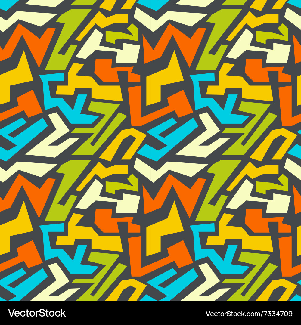 Geometric Abstract Pattern Vector Image