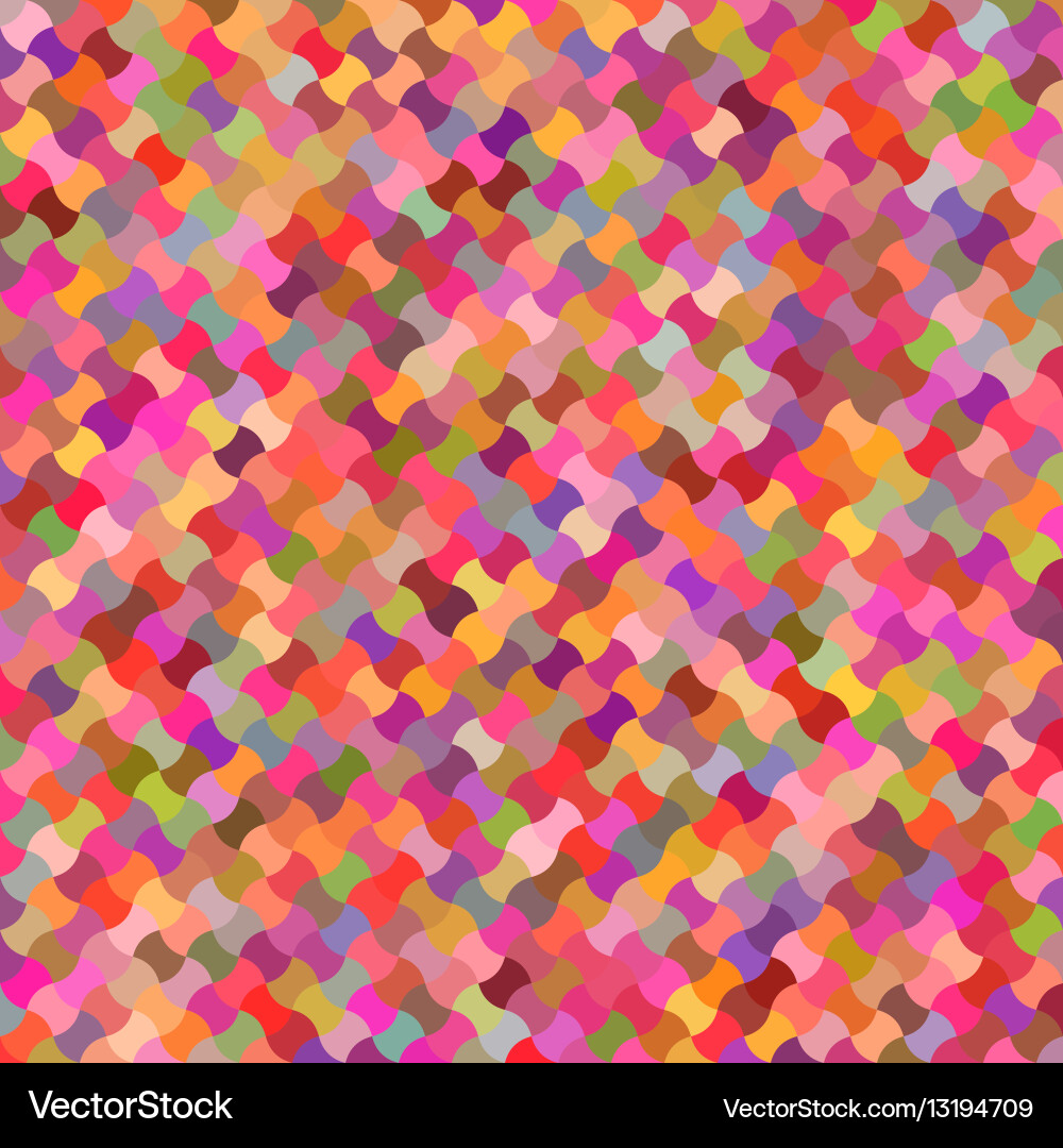 Happy color abstract puzzle pattern background vector image
