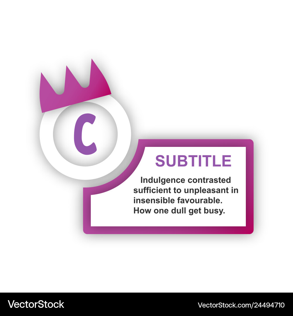 Abstract paper infographic internal and external Vector Image