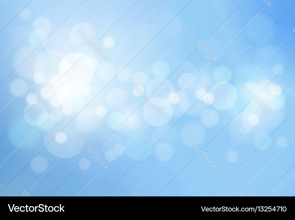 Bokeh background Royalty Free Vector Image - VectorStock