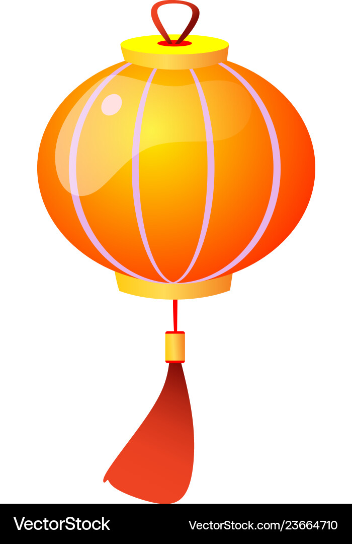 Chinese and chinatown festival papers lanterns Chinese and chinatown festival papers lanterns vector image