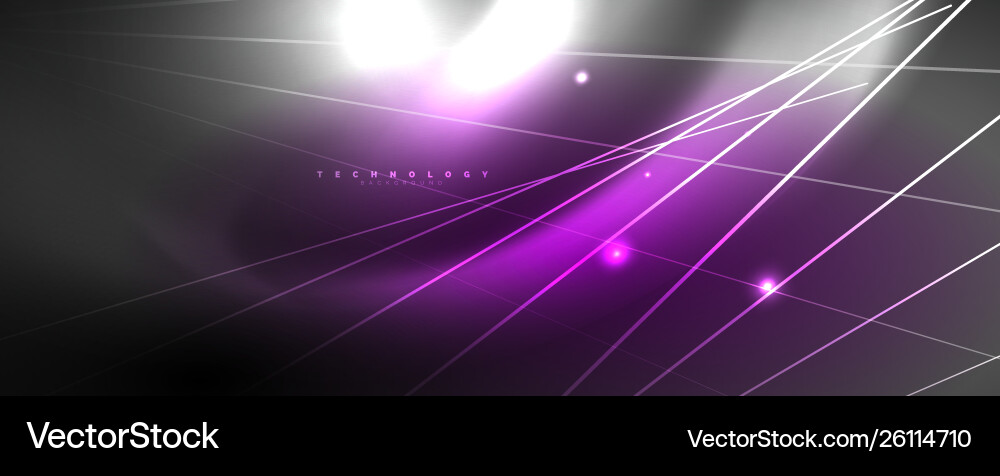 Color light with lines outer space background Color light with lines outer space background vector image