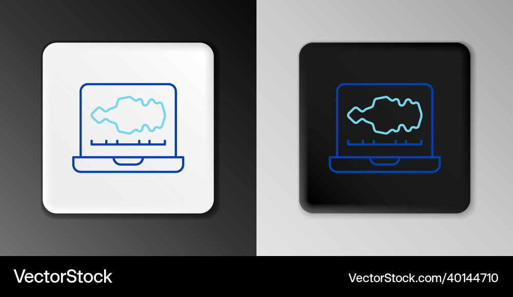 Line sound or audio recorder editor software Line sound or audio recorder editor software Vector Image