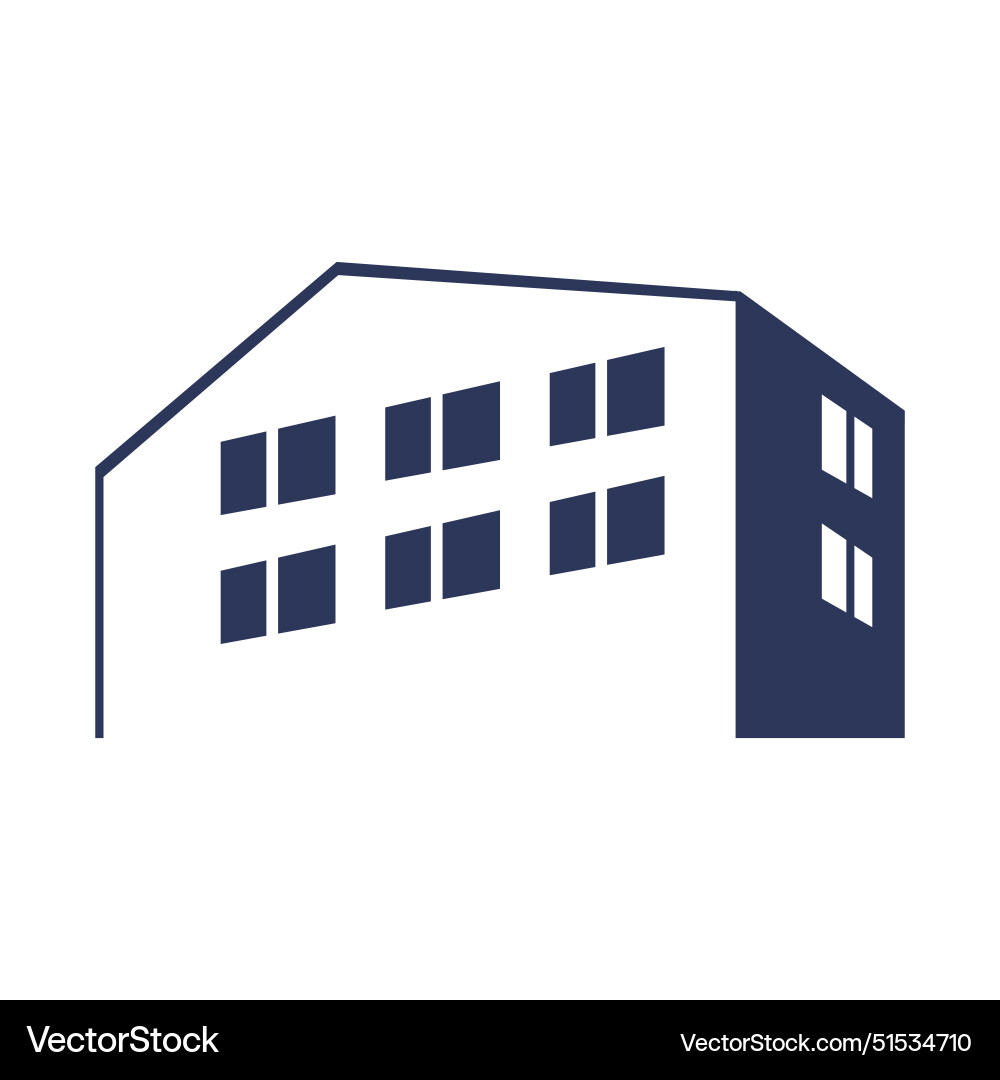 Modernes Haus Immobilienwohnung 3d line Modernes Haus Immobilienwohnung 3d line vektorbild