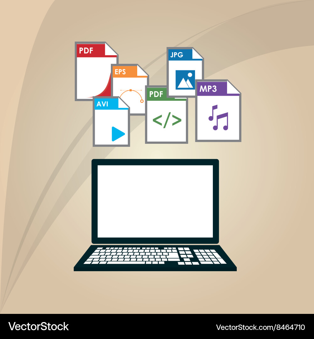 Responsive web design editable vector image