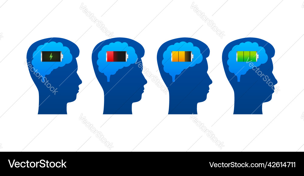 Brain Think Ladekonzept mit Idee verarbeitet Brain Think Ladekonzept mit Idee verarbeitet vektorbild