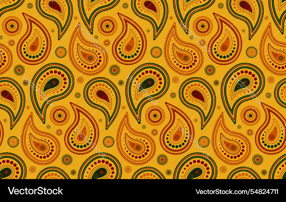Flowing colours with intricate bohemian victorian Vector Image