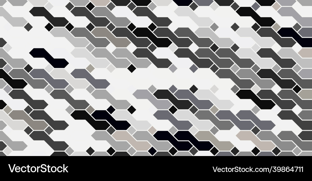 Geometric pattern polygonal shape gray background Geometric pattern polygonal shape gray background vector image