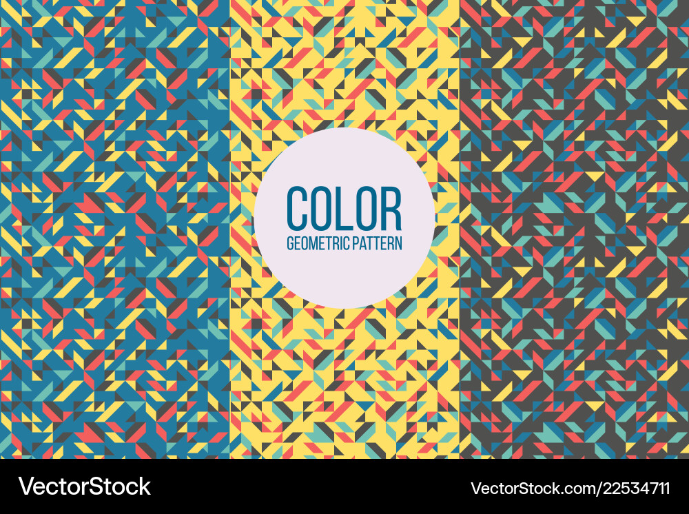 Retro abstract pattern in geometric style classic Retro abstract pattern in geometric style classic vector image