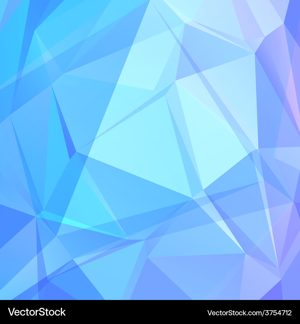 Abstract background of triangles vector image
